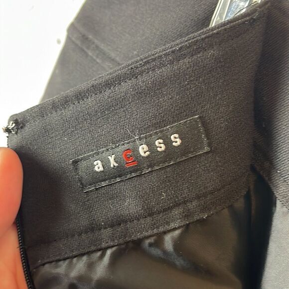 Axcess Black Pencil Skirt Size 14 - Picture 5 of 6